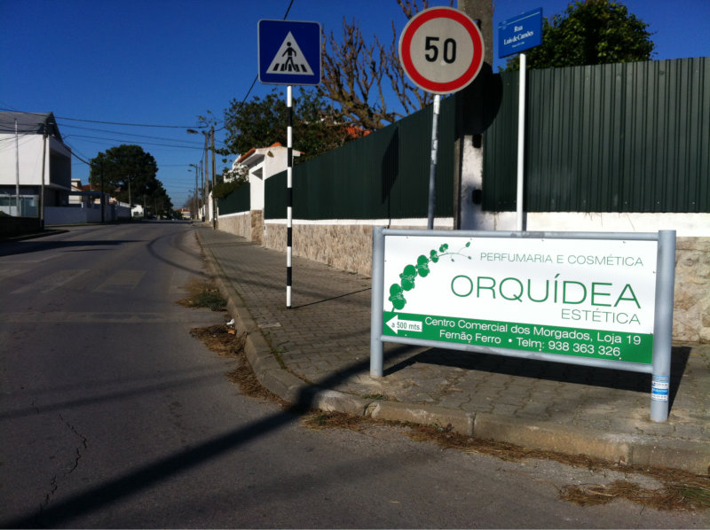 Placas de publicidade